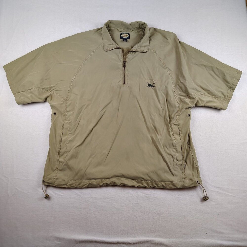 Tommy Bahama Birdie 1/4 Zip Pullover Golf Jacket Mercedes Logo Mens XL